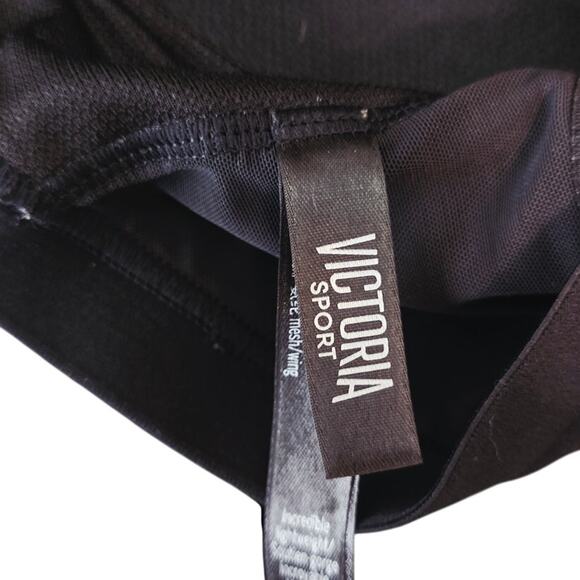 Victoria Secret  Sport Black Strappy Incrediable Light Lightly Padded Bra 36D - Picture 5 of 7